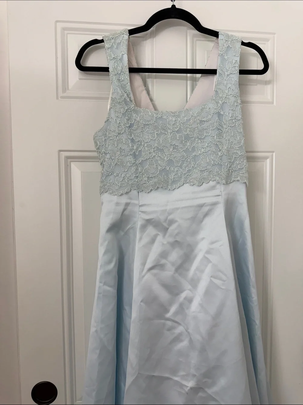 baby blue dress